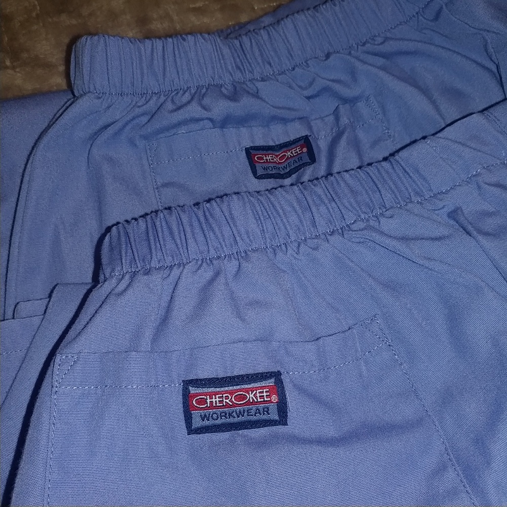 Ciel blue scrub pants